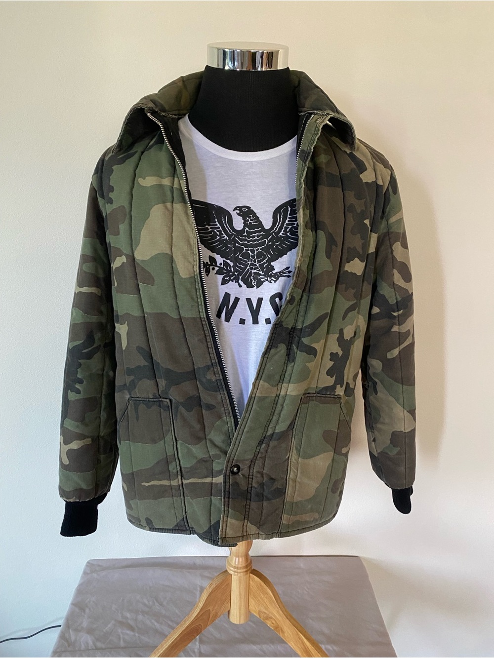 Men's Camo Jacket - Green Camouflage